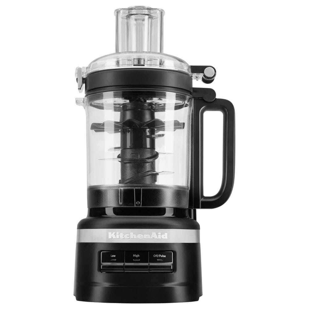 KitchenAid 9 Cup Food Processor in Black Matte, , large