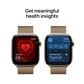 Apple Watch Series 11 (GPS+Cellular) 46mm Titanium Case with Gold Milanese Loop - M/L - Gold - (2025), , large