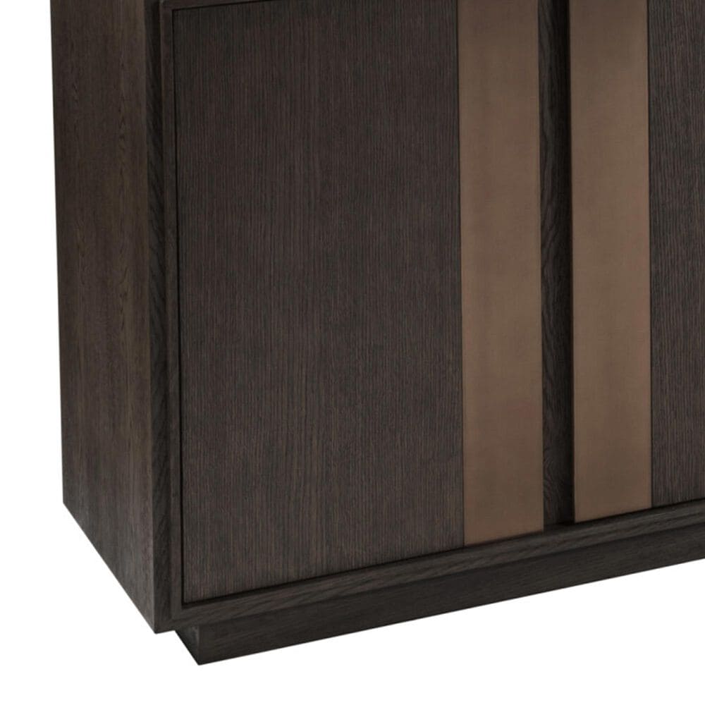 Artistica Home Andare Long Media Console in Brown, , large