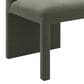 Caracole Classic Precipice Side Chair in Velvet Eucalyptus, , large