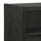 Mayberry Hill South Bend King Panel Bed with Two Nightstands in Black, , large