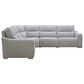Interlochen 6-Piece Leather Reclining Sectional with Power Headrests, , large