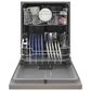 GE Appliances 24" Built-In Integrated Handle Dishwasher with Front Control and 52 dBA in Slate, , large