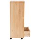 Linon Home Decor Cary 8-Drawer Rolling Cart in Natural, , large