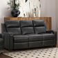 Barcalounger Ayden Power Sofa in Elway Dark Gray, , large