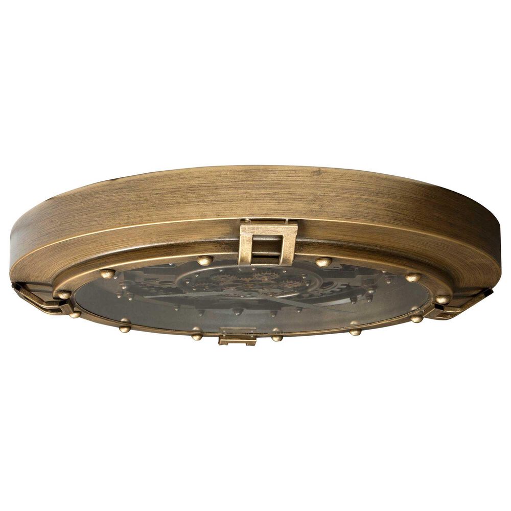 Howard Miller Gerallt Wall Clock in Antique Brass, , large