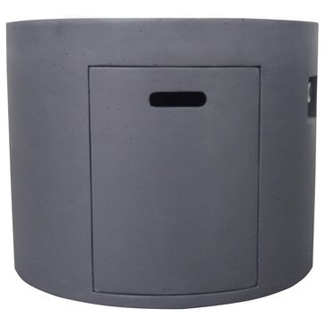Noble House Mayfair Round Patio 40000 BTU Fire Pit in Dark Grey, , large