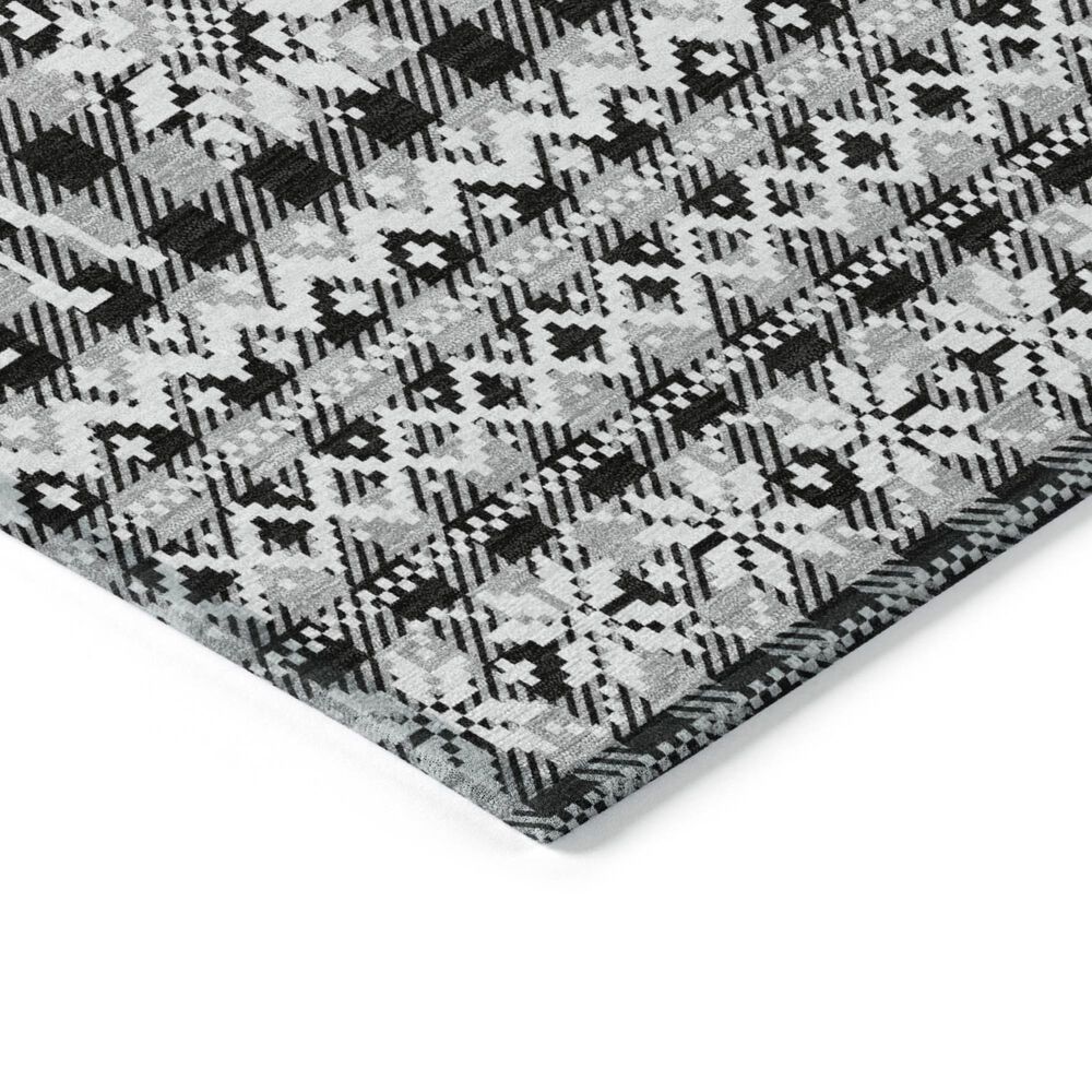 Dalyn Rug Company Wonderland WN28 1&#39;8&quot; x 2&#39;6&quot; Gray Indoor/Outdoor Area Rug, , large