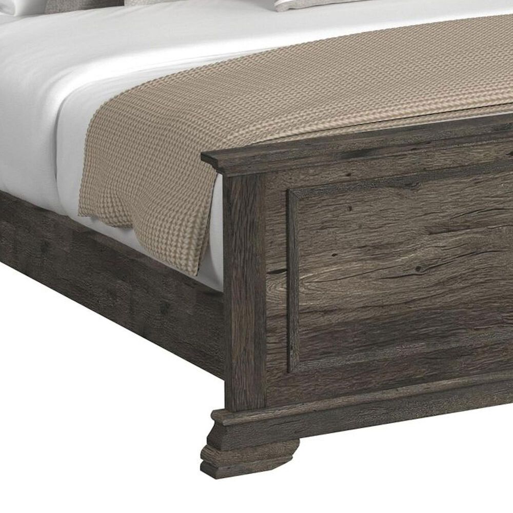 Mayberry Hill Park Ridge Queen Panel Bed in Charcoal, , large