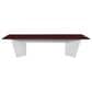 Regency Global Sourcing Array 120" Conference Table in White and Mahogany, , large
