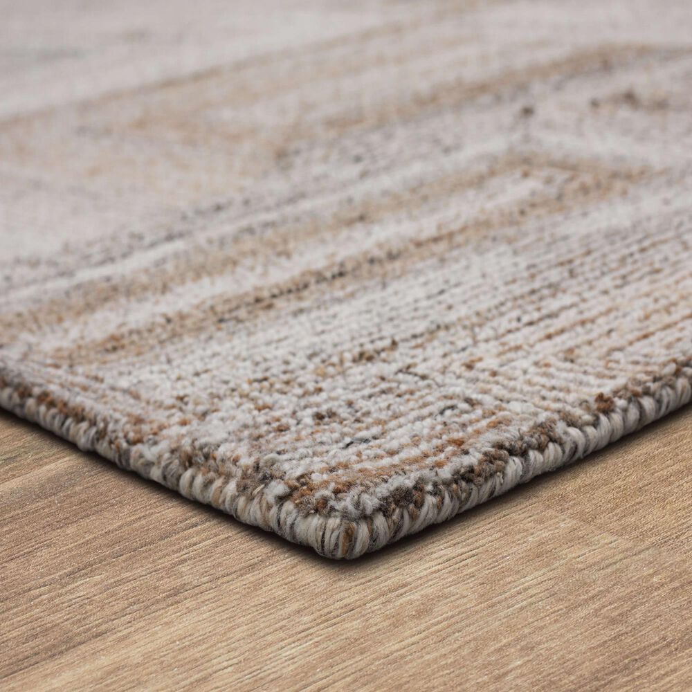 Karastan Forsyth Park Cloverdale Beige Steel 9' x 12' Area Rug, , large