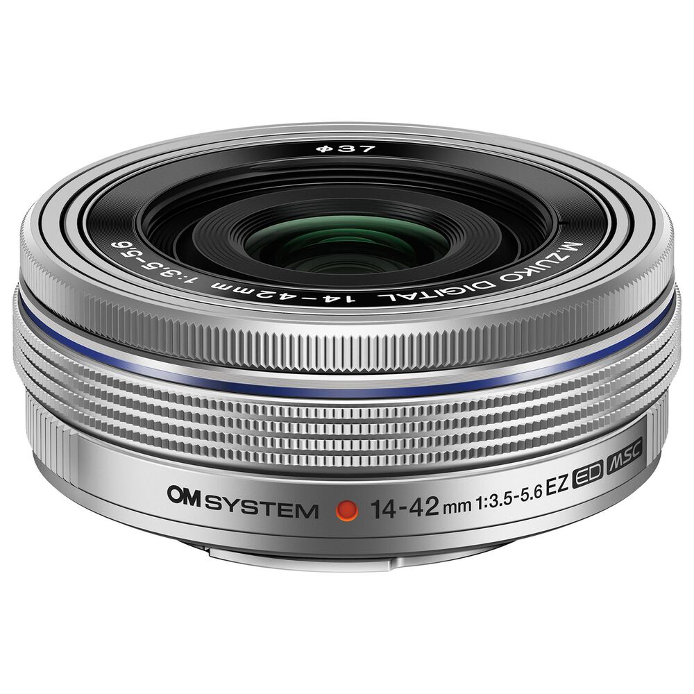 OM- System M.Zuiko Digital ED 14-42mm f/3.5-5.6 EZ Lens in Silver, , large
