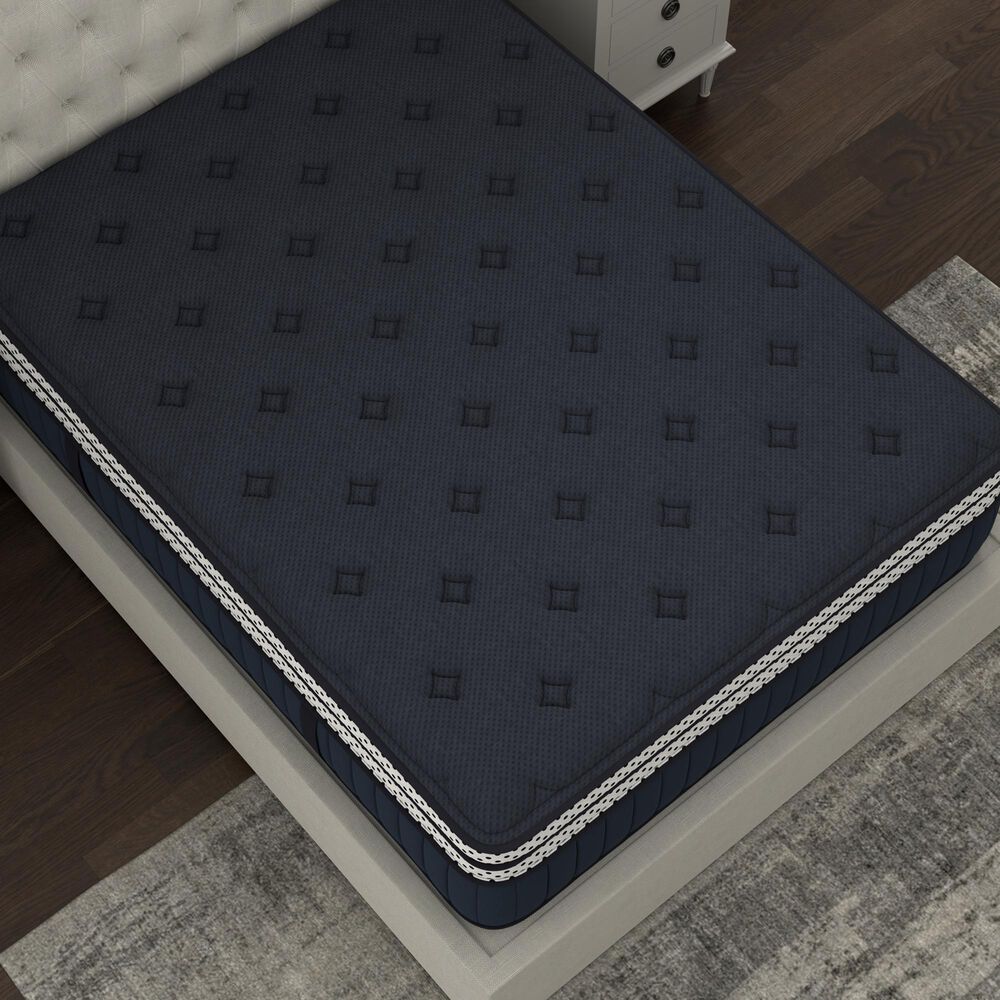 Hearth and Haven WinkBeds Blue Luxury Firm Double Box Top Twin Mattress, , large