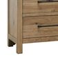 Millenium Ridgester California King Panel Bed with Dresser and Nightstand in Light Brown with USB Ports, , large