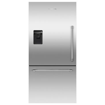 Fisher and Paykel 32" Freestanding Bottom Freezer Refrigerator with Left Hinge in Stainless Steel, , large