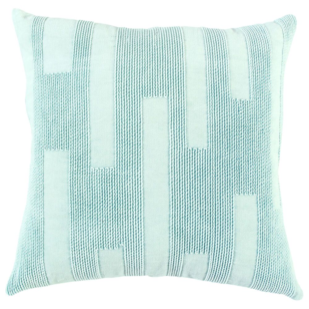 Rizzy Home 20" Pillow in Lite Blue, , large