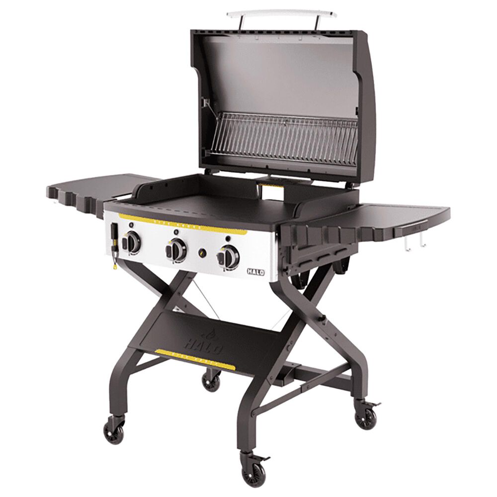 Halo Elite3B Outdoor Griddle in Black and Stainless Steel, , large