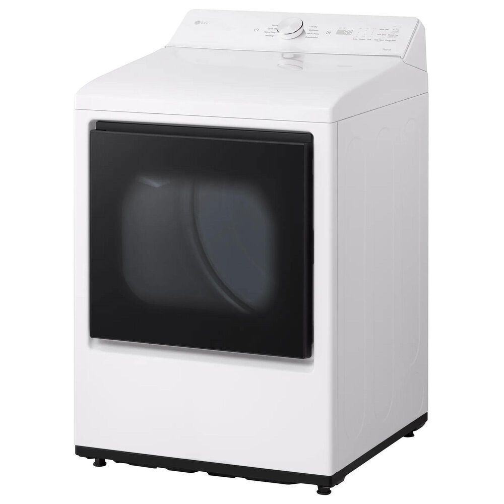 LG 5 Cu. Ft. Smart Top Load Washer and 7.3 Cu. Ft. Electric Dryer Laundry Pair in Alpine White, , large