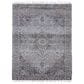 Amer Rugs Prairie 5" x 7"6" Light Blue and Pink Area Rug, , large