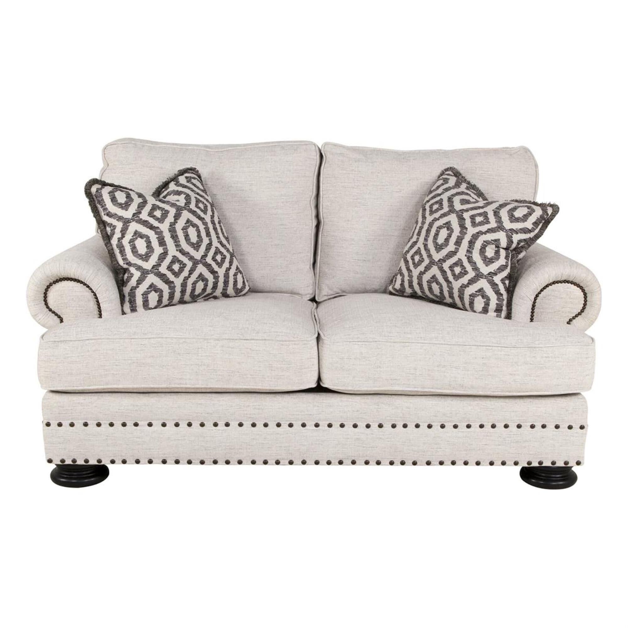 Bernhardt Foster Loveseat in Natural NFM