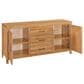 Archbold Furniture 60" Console in Natural Finish, , large