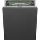 SMEG 24" Built-In Dishwasher with 38 dBA in Silver, , large