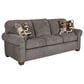 Flexsteel Thornton Stationary Sofa in Umber, , large