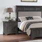 Frankfurt Furniture Prescott 4 Piece Queen Storage Bedroom Set in Gray Oak, , large
