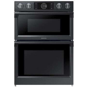 Samsung 30" Microwave Combination Wall Oven with Flex Duo in Black Stainless Steel, , large