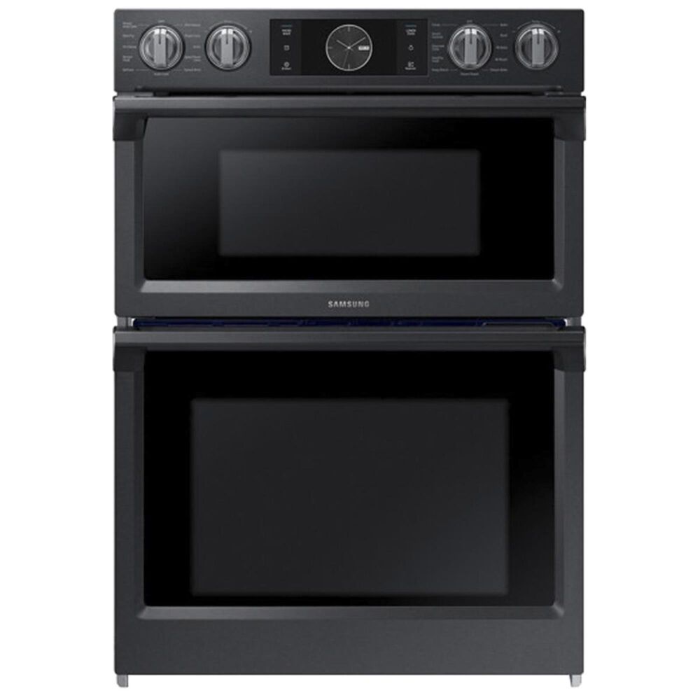 Samsung 30" Microwave Combination Wall Oven with Flex Duo in Black Stainless Steel, , large
