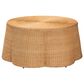 Baxton Studio Palm Coffee Table in Light Honey, , large