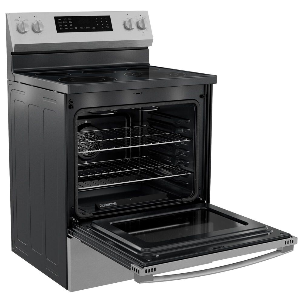 GE Profile 5.3 Cu. Ft. Smart Electric Range in Fingerprint Resistant Stainless, , large