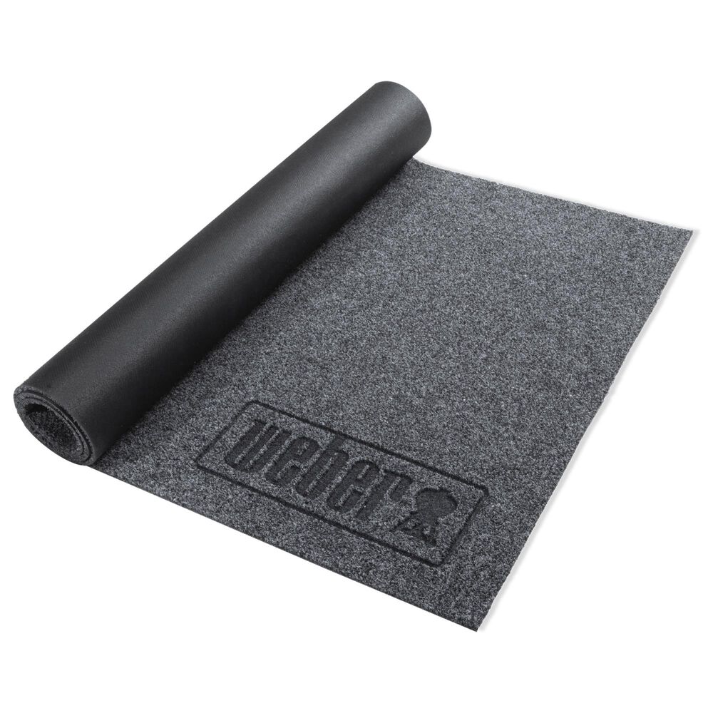 Weber XL Floor Protection Mat in Black, , large