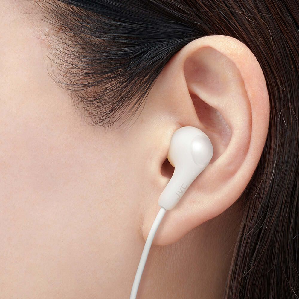 JVC Gumy Connect USB-C Wired Earbuds in Coconut White, , large