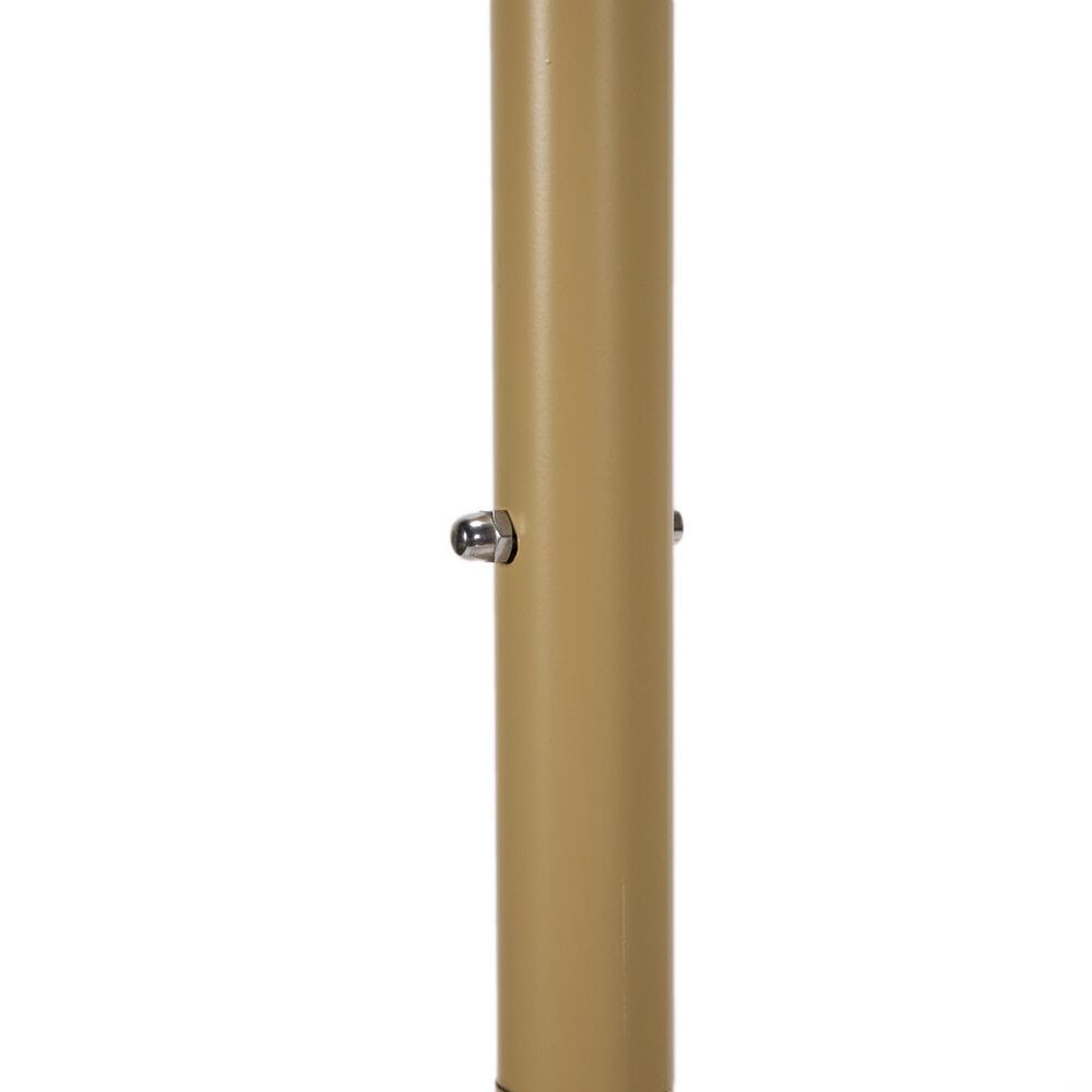 Leisuremod Mendoza Patio 2-Seat Hanging Egg Swing Chair with Charcoal Cushion in Light Brown, , large