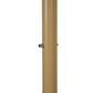 Leisuremod Mendoza Patio 2-Seat Hanging Egg Swing Chair with Charcoal Cushion in Light Brown, , large