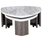 Furniture of America Elric Nesting Coffee Table in Gray, , large