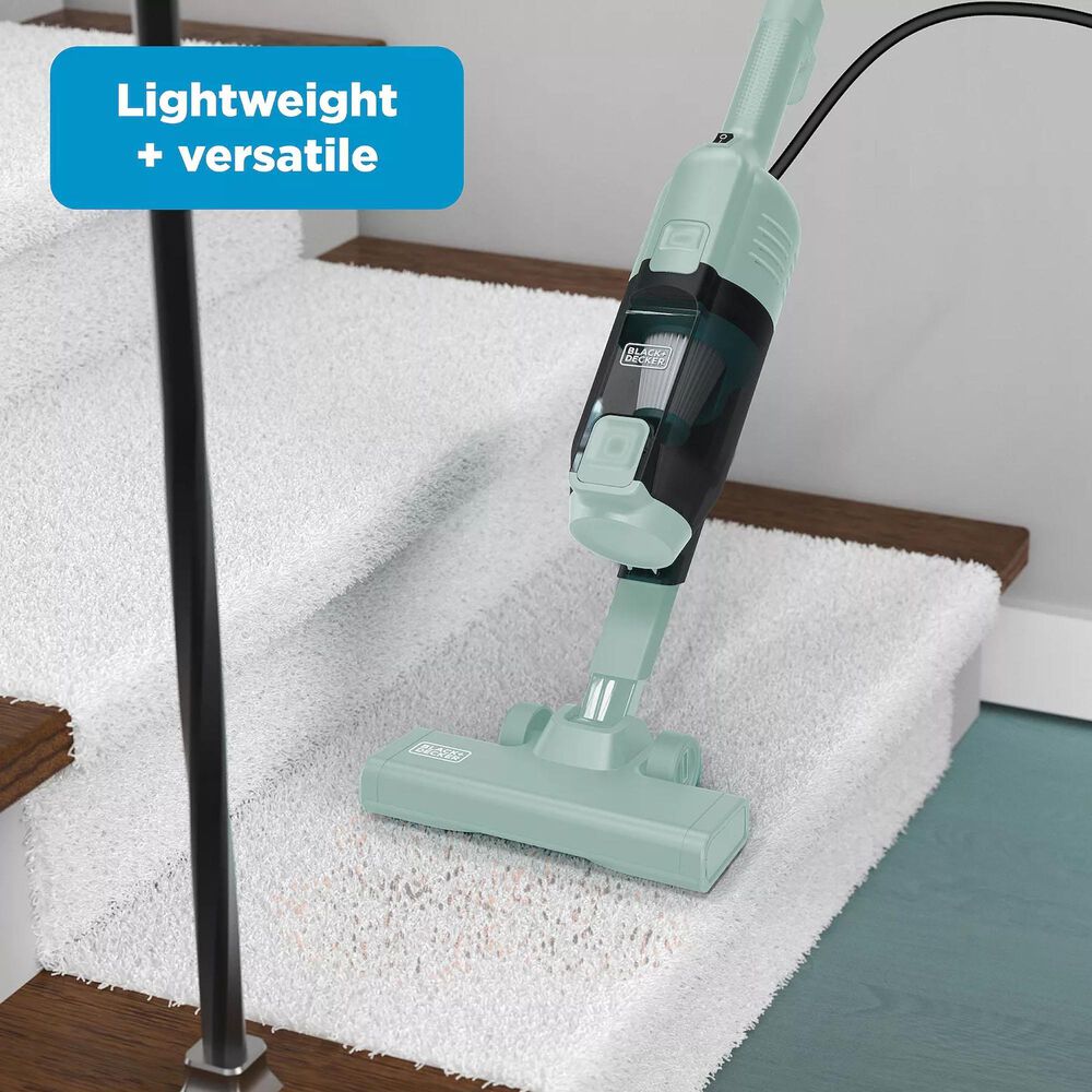 Black + Decker Power Series Lite 3-in-1 Corded Stick Vacuum in Green, , large