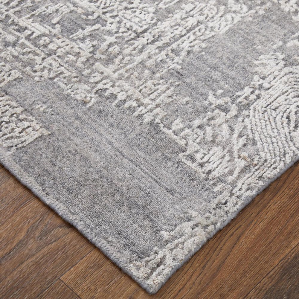 Feizy Eastfield 6989F 2&#39;6&quot; x 10&#39; Dark Gray Runner, , large