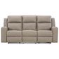 Ashley Lavenhorne Manual Reclining Sofa and Loveseat Set in Pebble, , large