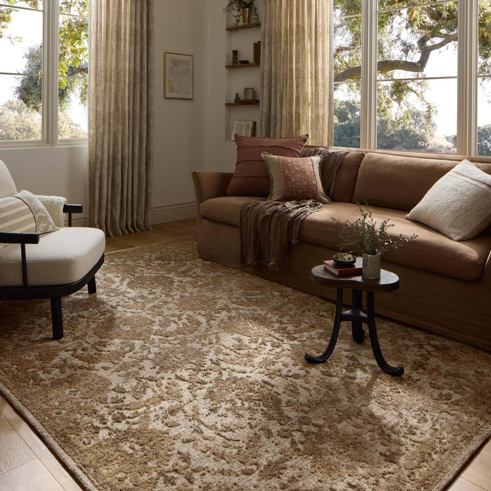 Loloi Percival Ivory and Natural 5&#39; x 7&#39;6&quot; Area Rug, , large