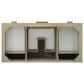 James Martin Vanities Emmeline 48" Single Vanity in Pebble Oak with 3 cm Charcoal Soapstone Quartz Top, , large