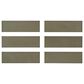 Soho Studio ColorHues Shadow 2" x 8" Cement Tile, , large