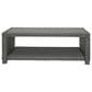 Ashley Elite Park Patio Coffee Table in Gray - Table Only, , large