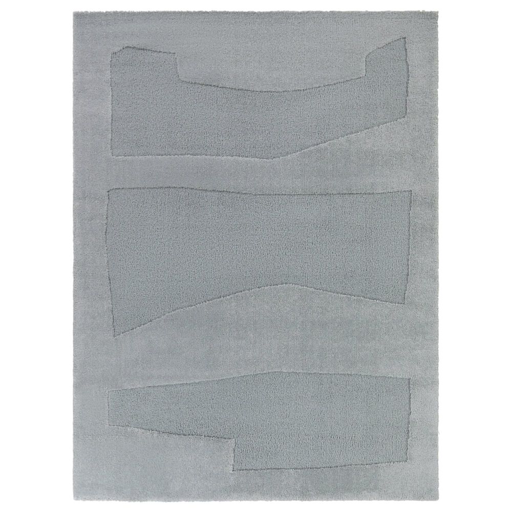 Balta Rugs Cocoon Rebek Teal 5"3" x 7" Area Rug, , large