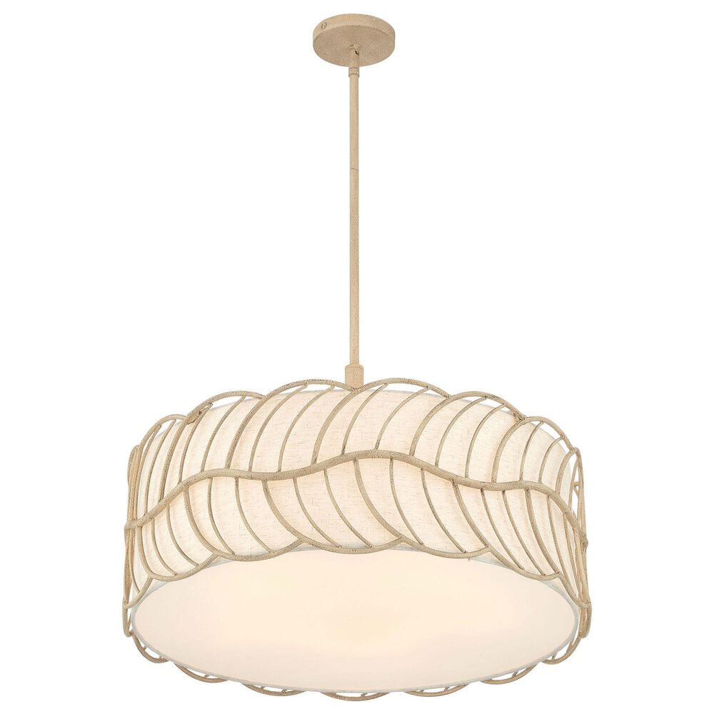 Golden Lighting Simbolo 5-Light Pendant in Almond, , large