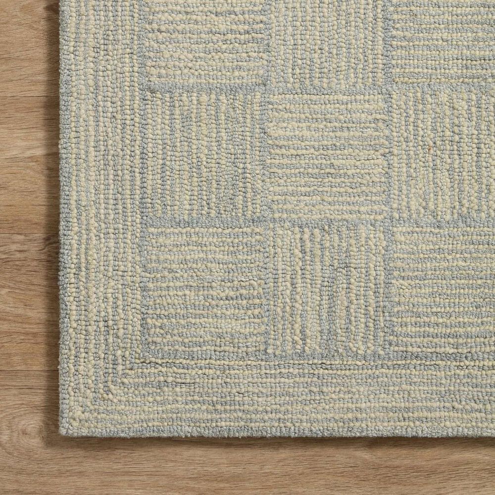 Chris Loves Julia x Loloi Francis 11&#39;6&quot; x 15&#39; Silver and Sky Area Rug, , large