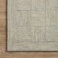 Chris Loves Julia x Loloi Francis 11"6" x 15" Silver and Sky Area Rug, , large