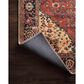 Loloi Loren LQ-07 2"3" x 3"9" Red and Navy Area Rug, , large