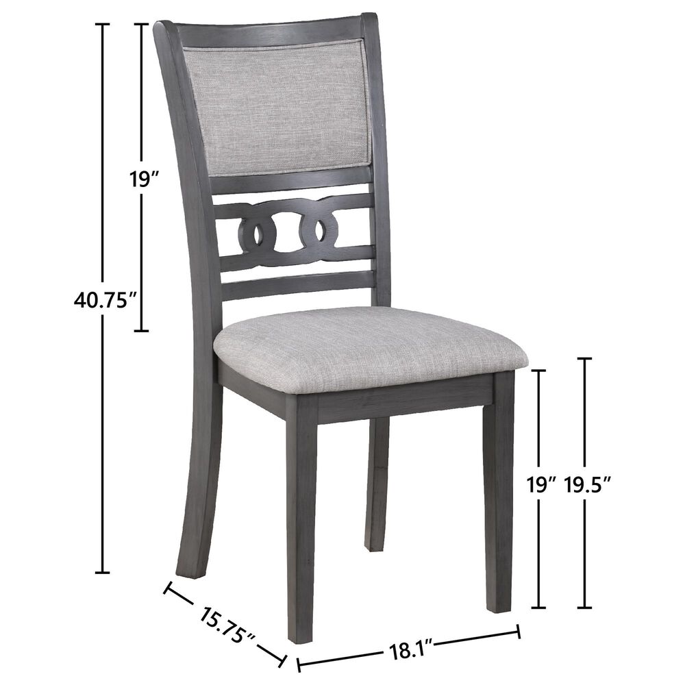 New Heritage Gia Side Chair with Light Brown Cushion in Cherry, , large